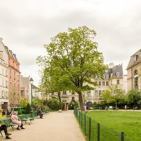 Apartament Marais Place Des Vosges Sevigne Paryż