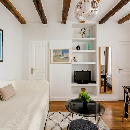 Apartament Marais Place Des Vosges Sevigne Paryż